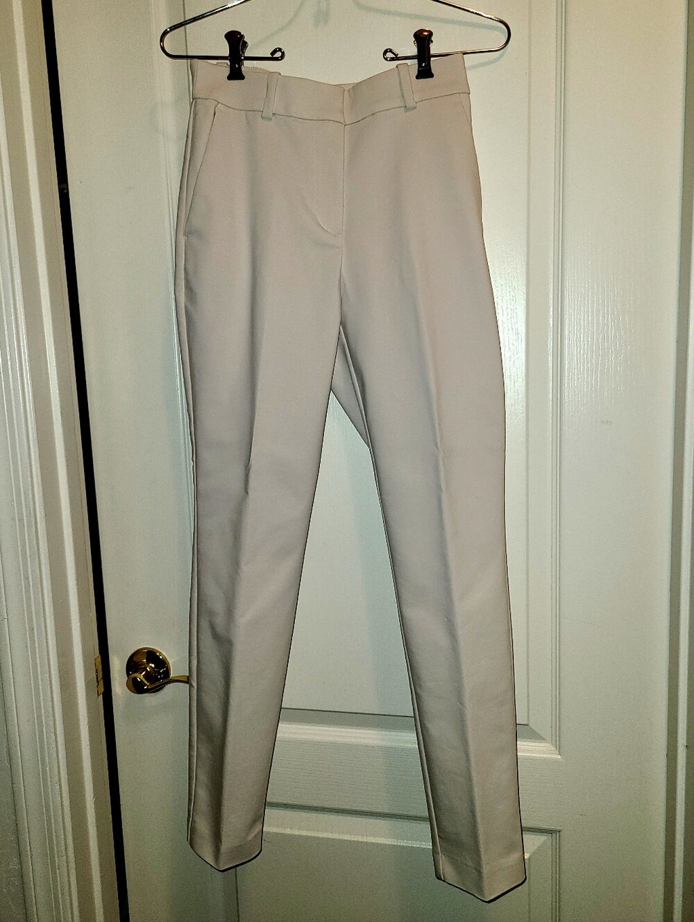NEW H&M Slim Cream Pants Sz 4